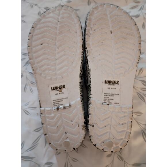 LUK-EES Graphic Sandals Size 7/8 - Picture 5 of 5